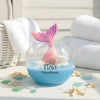 Fish Teal Round Jar Candle