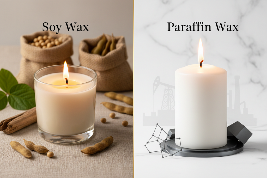 Soy Wax vs. Paraffin Wax: Why It Actually Matters for Your Home